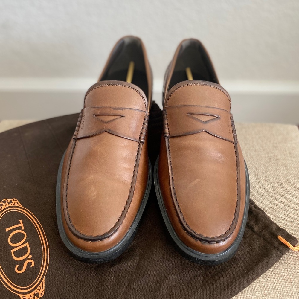 Tod’s Brown Leather Loafers | Price Negotiable
